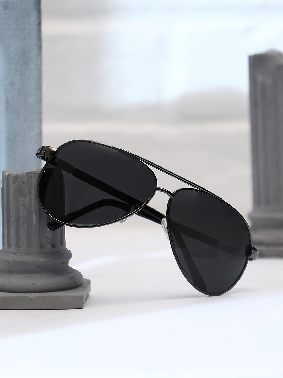 The Classic Aviator Sunglasses - Onyx Black