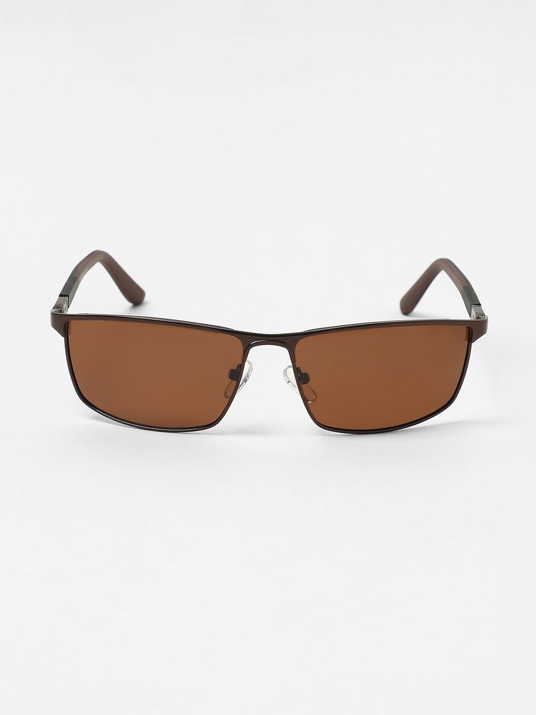 The Sporty Browline Sunglasses - Chocolate Brown