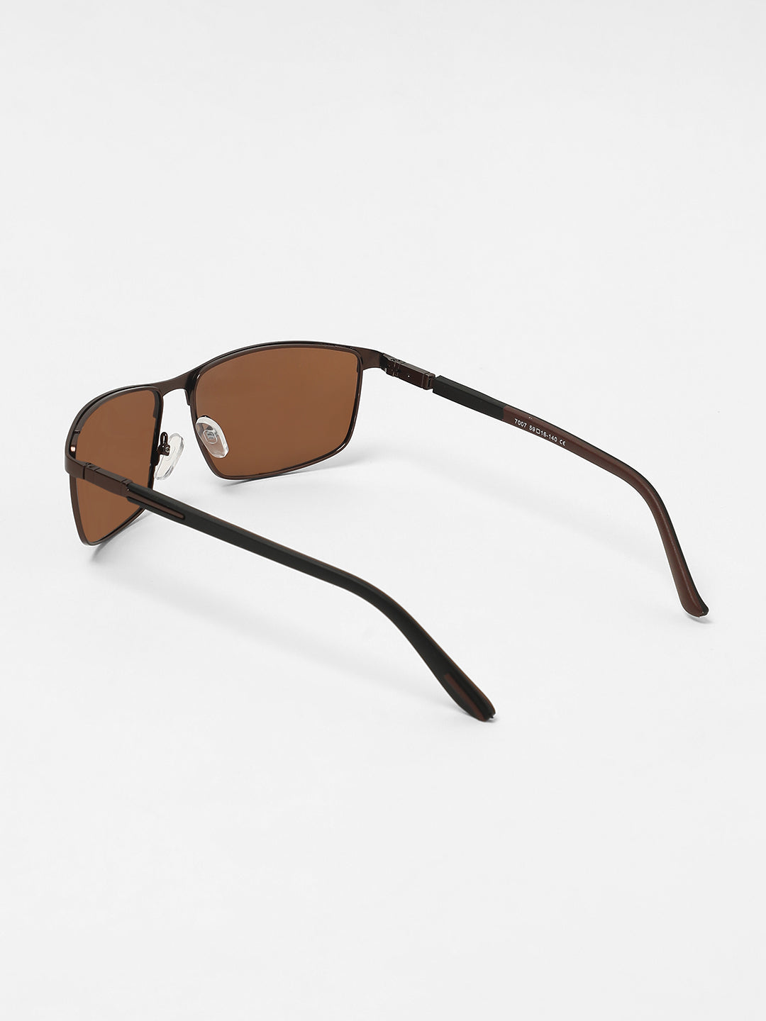 The Sporty Browline Sunglasses - Chocolate Brown