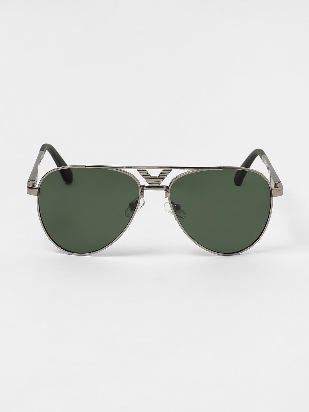 The V-Bar Aviator Sunglasses - Space Grey