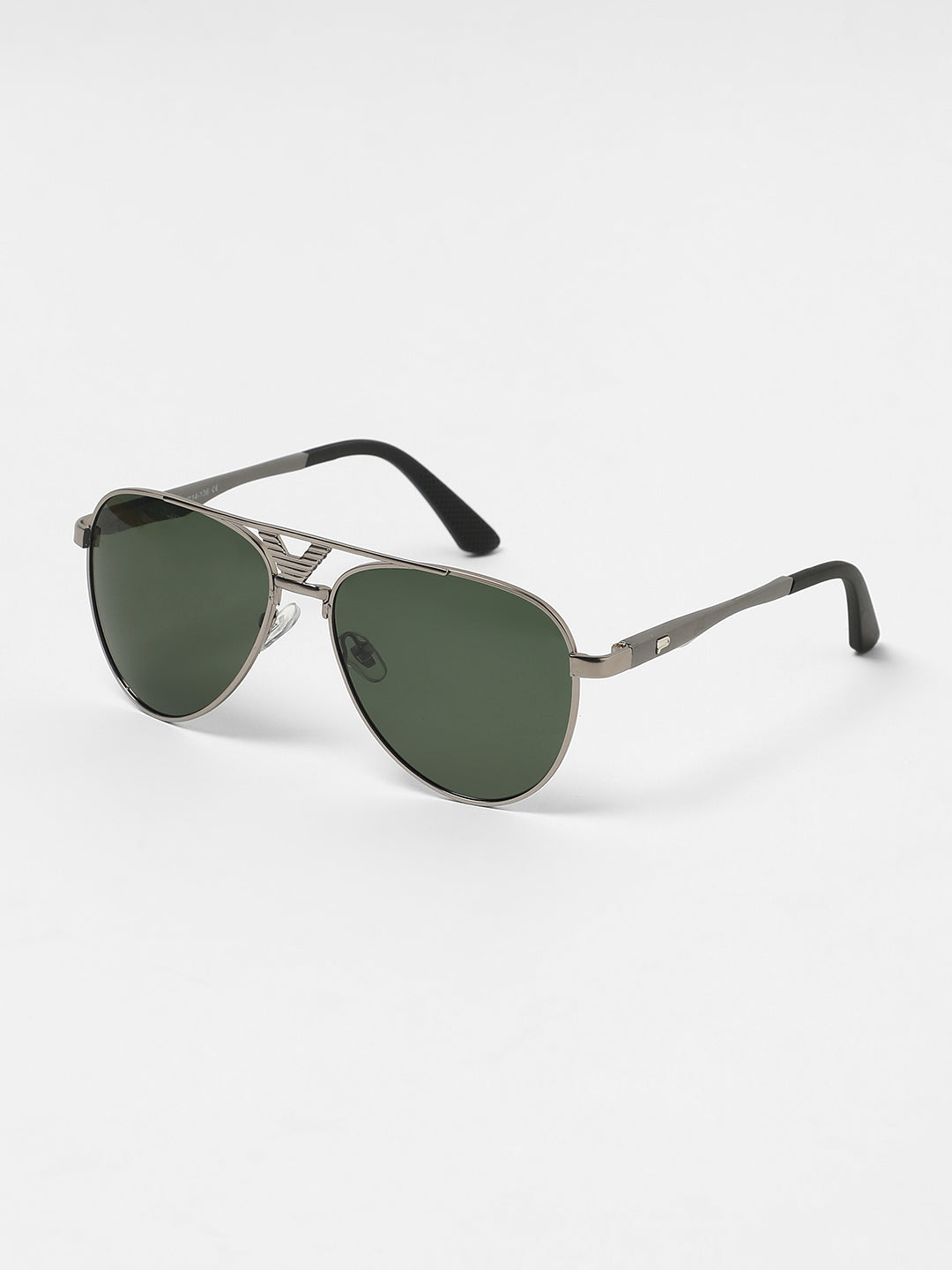 The V-Bar Aviator Sunglasses - Space Grey