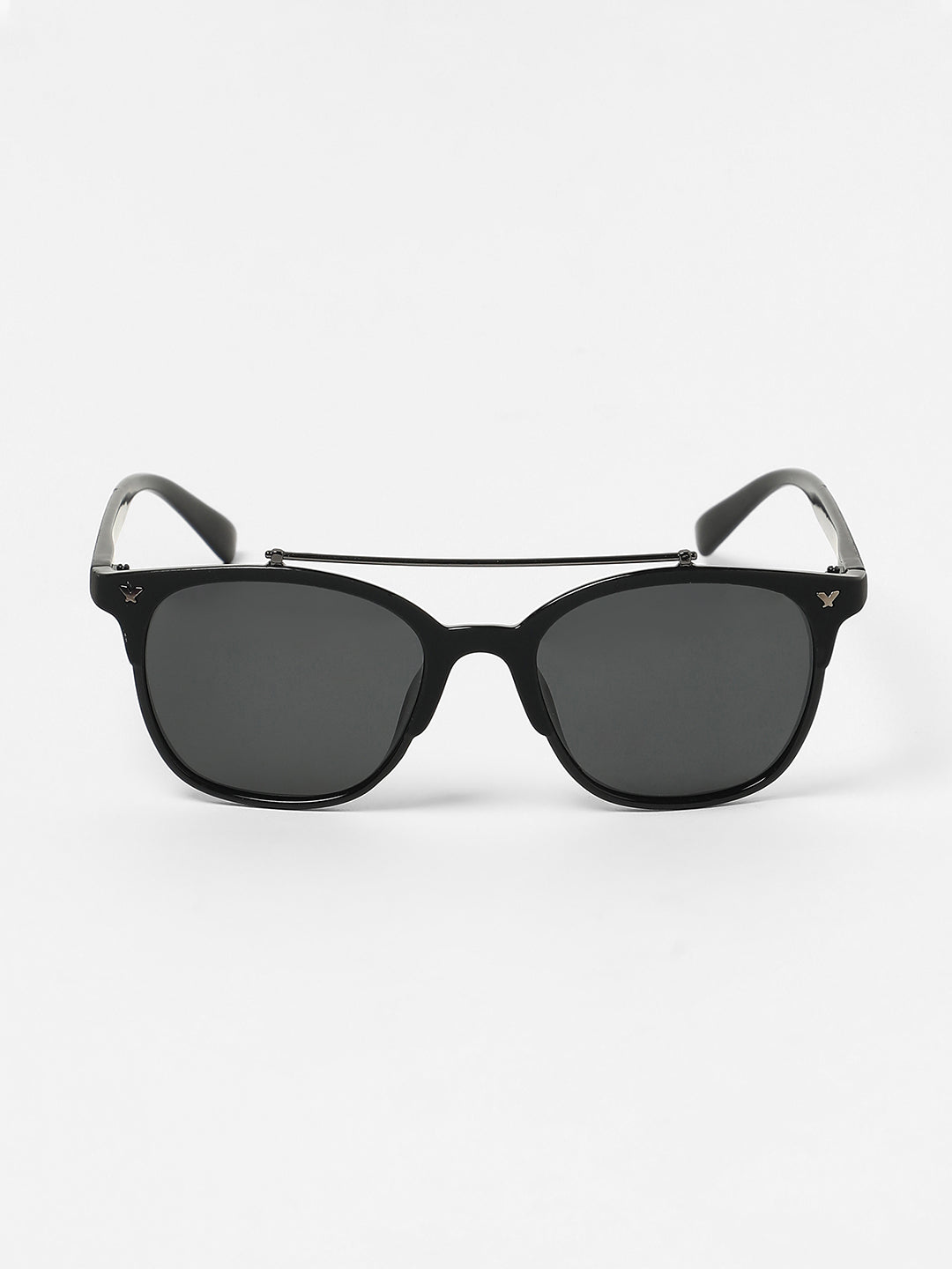 The Bar Aviator Sunglasses - Onyx Black