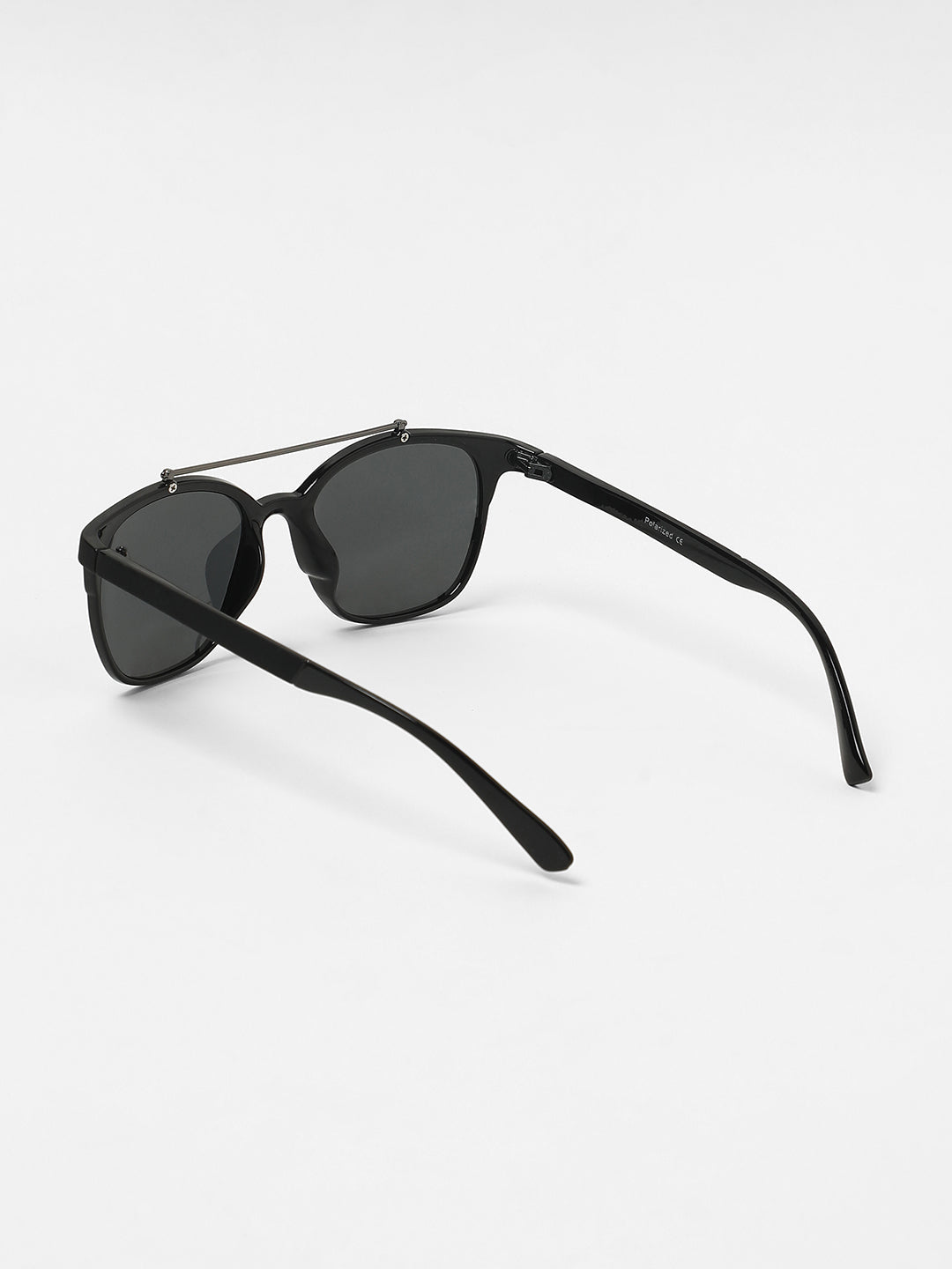 The Bar Aviator Sunglasses - Onyx Black