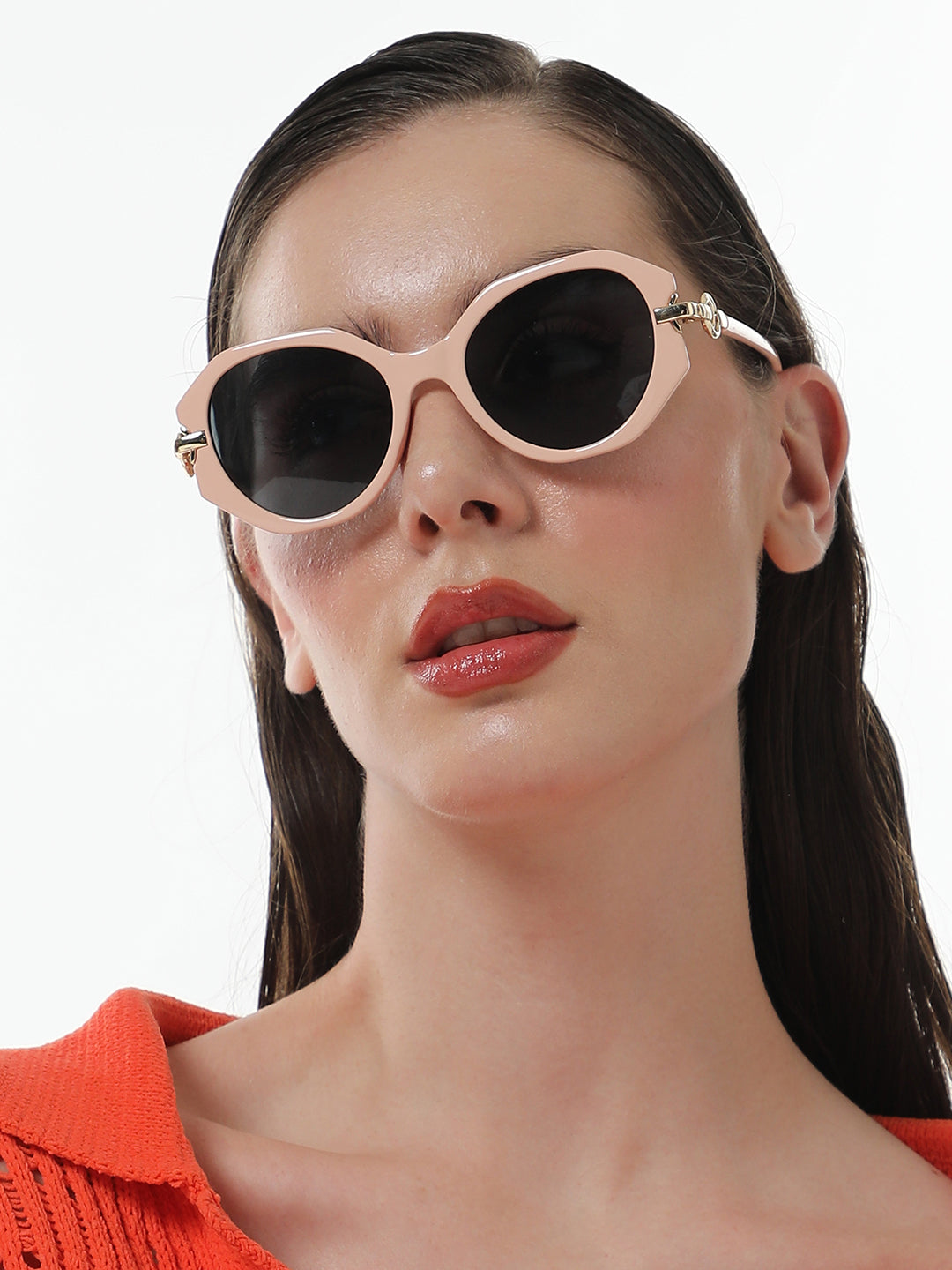 The Orb Round Sunglasses - Rose Pink