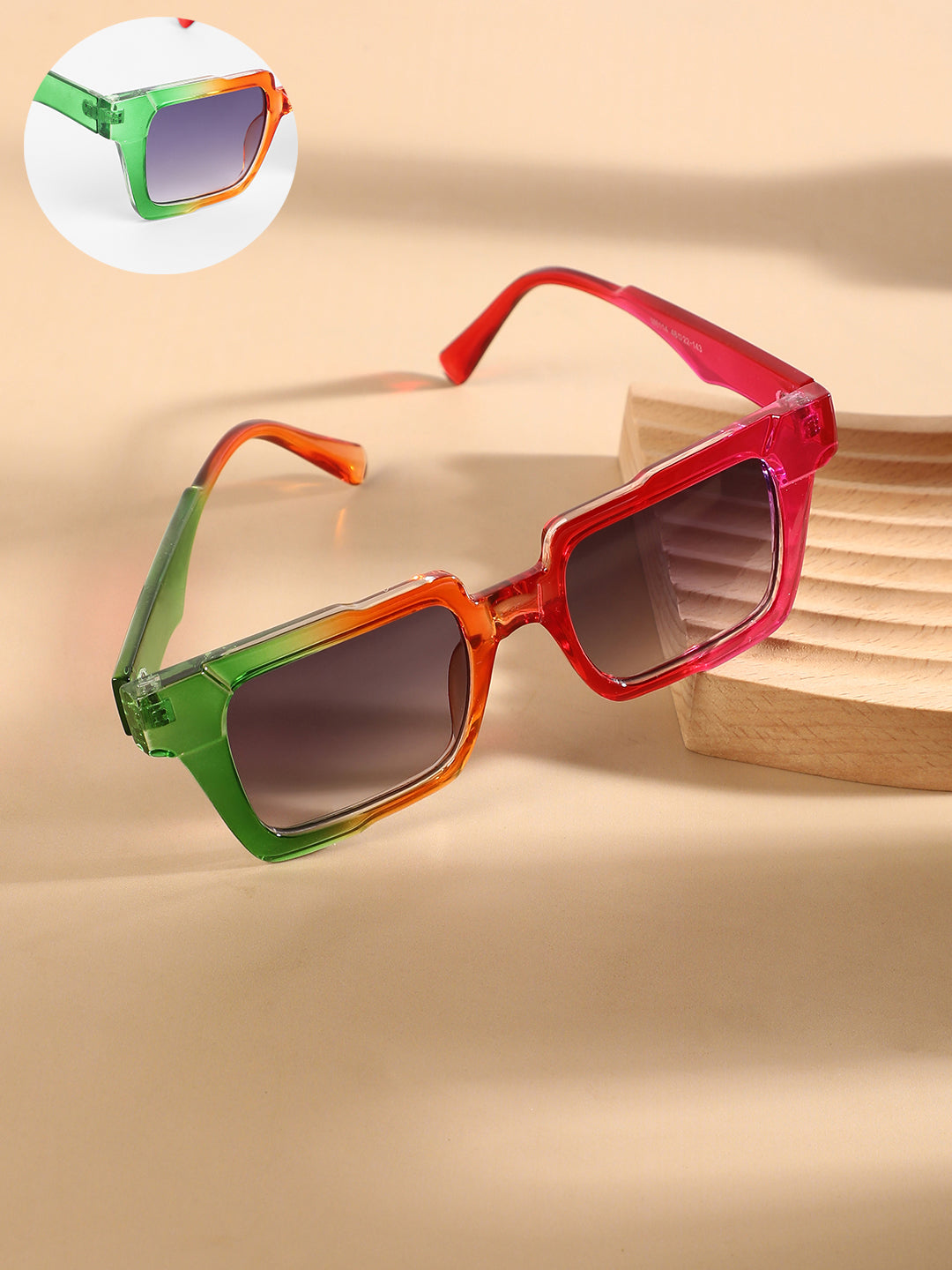 The Rainbow Wayfarer Sunglasses - Multicolour