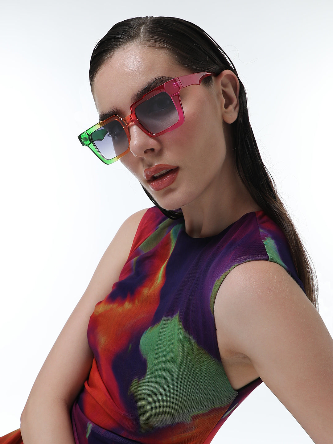 The Rainbow Wayfarer Sunglasses - Multicolour