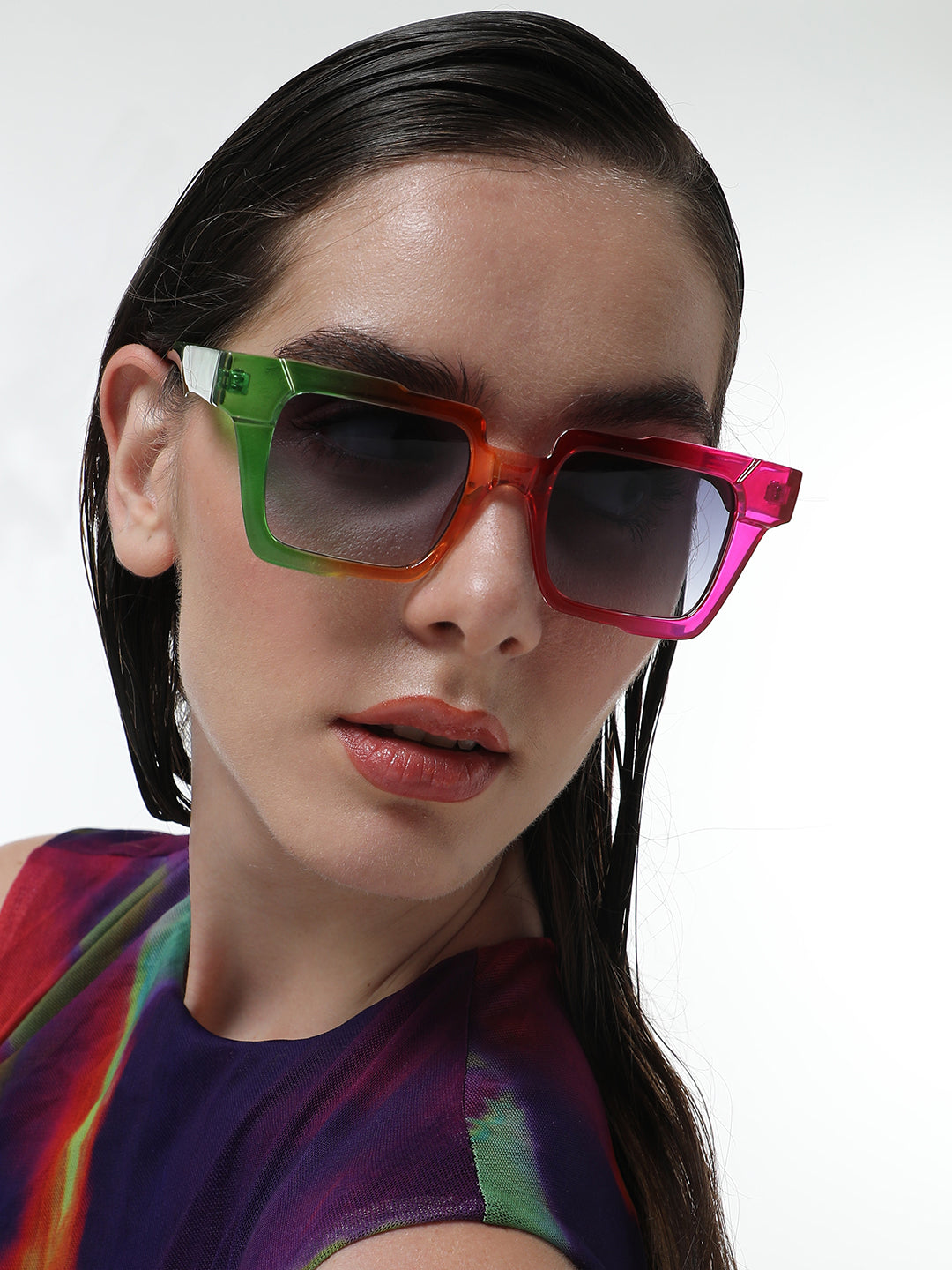 The Rainbow Wayfarer Sunglasses - Multicolour