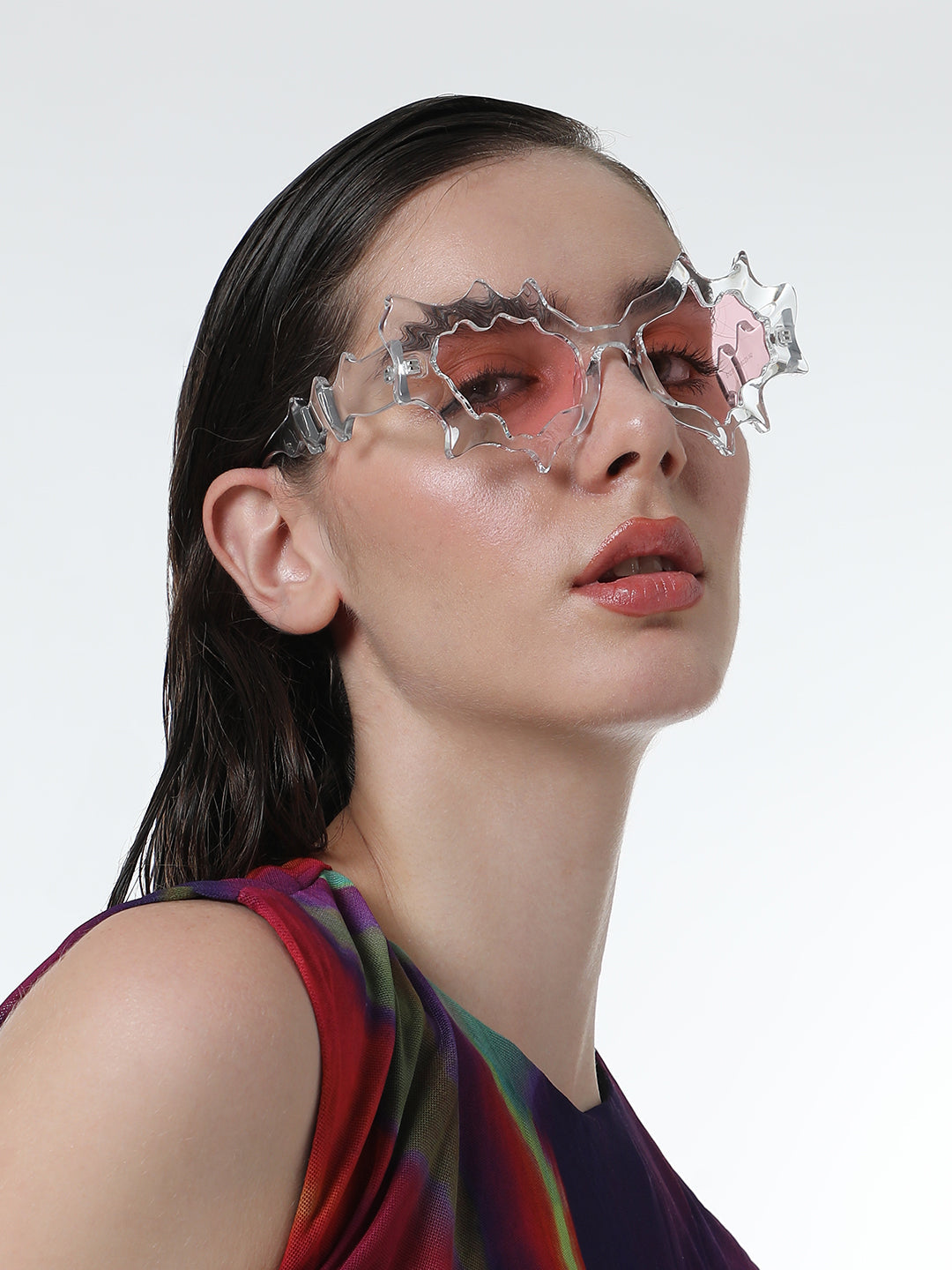 The Splash Cateye Sunglasses - Ballet Pink