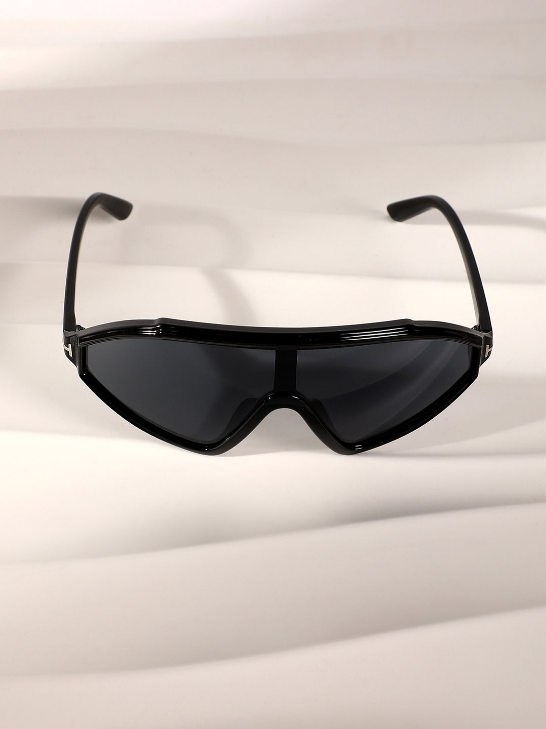 The Slope Shield Sunglasses - Onyx Black