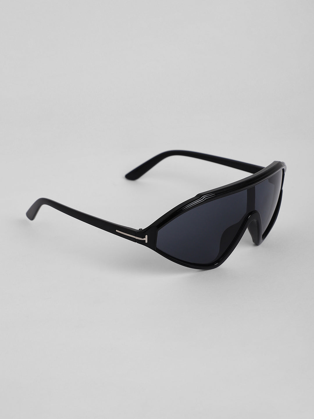 The Slope Shield Sunglasses - Onyx Black