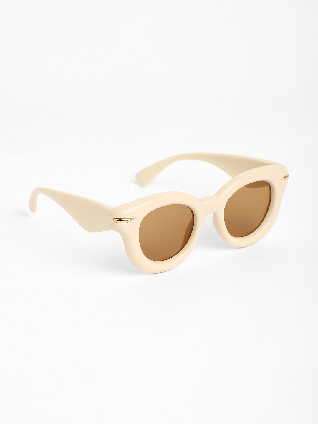 The Pillow Wayfarer Sunglasses - Saltbox Beige