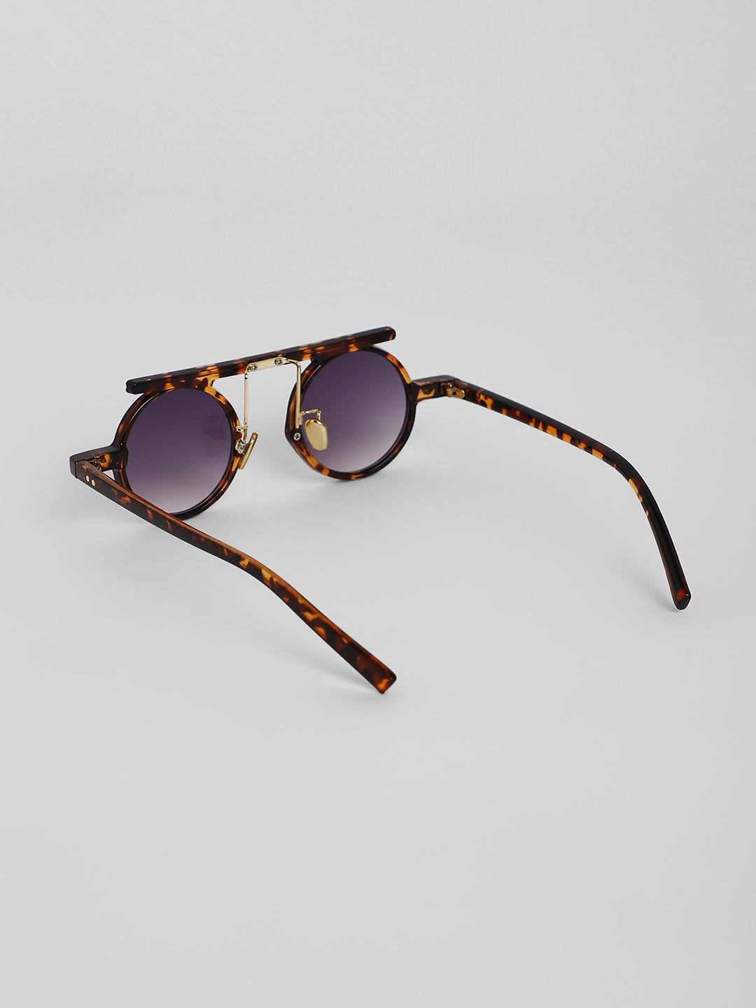 The Cirque Round Sunglasses - Coffee Brown