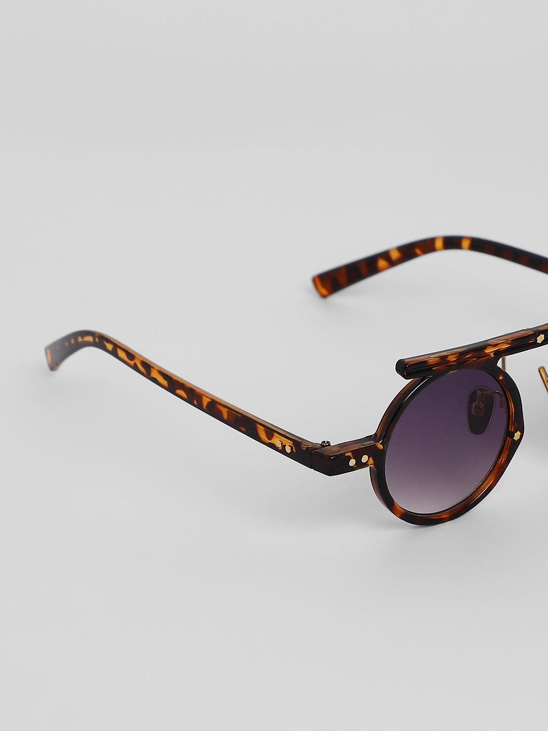 The Cirque Round Sunglasses - Coffee Brown