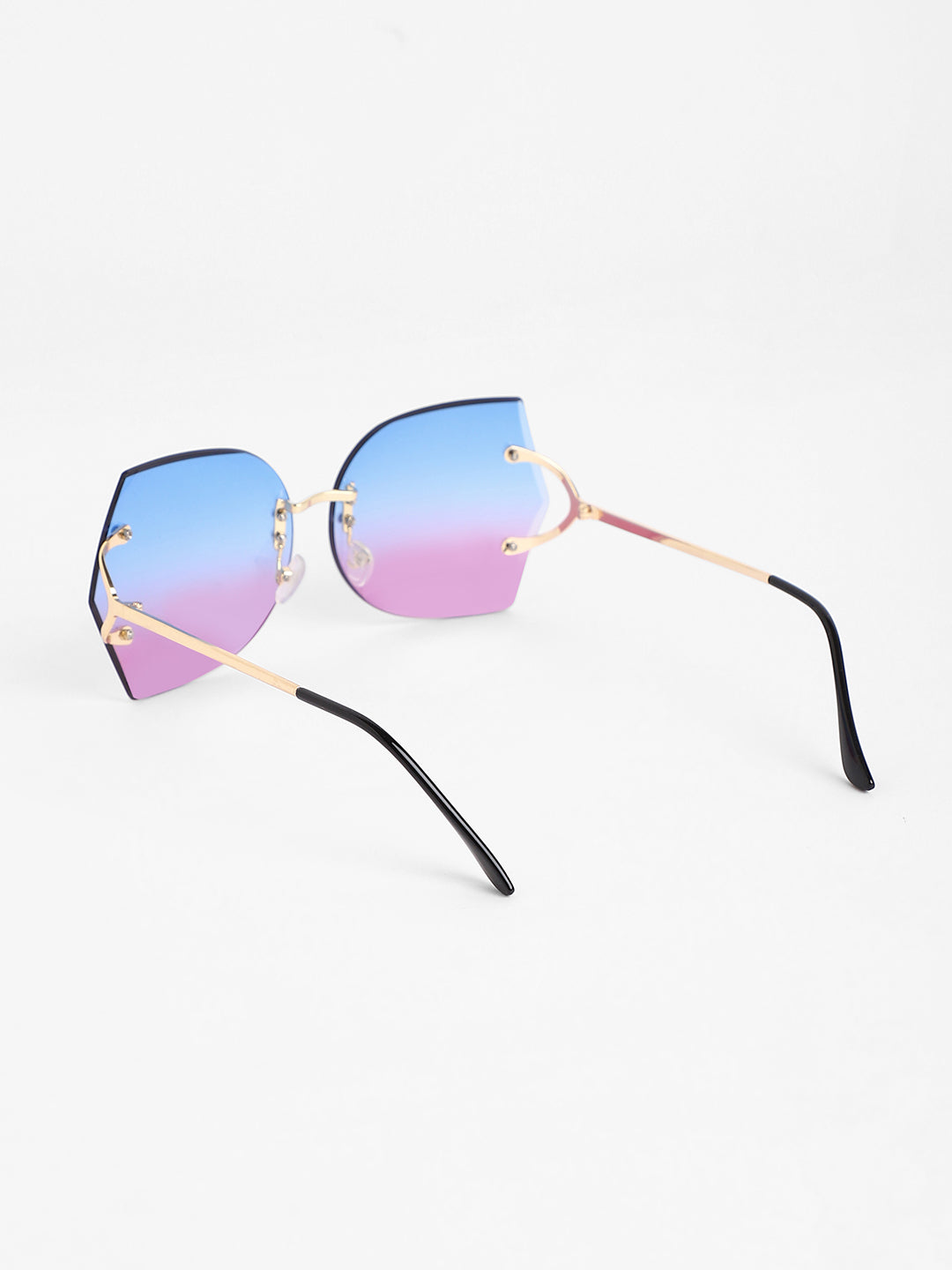 The Rave Butterfly Sunglasses - Prussian Blue