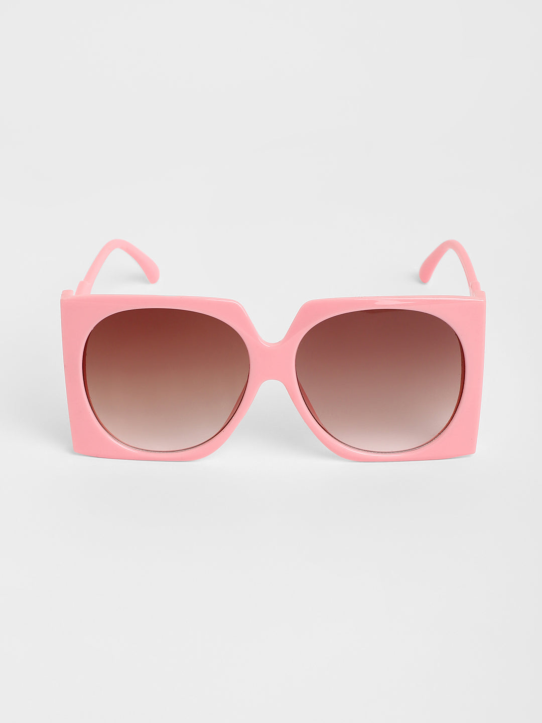 The Block Oversized Sunglasses - Bubblegum Pink