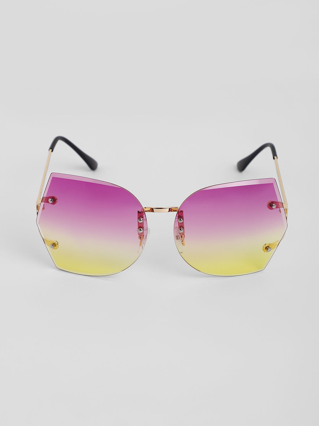 The Rave Butterfly Sunglasses - Fuschia Pink