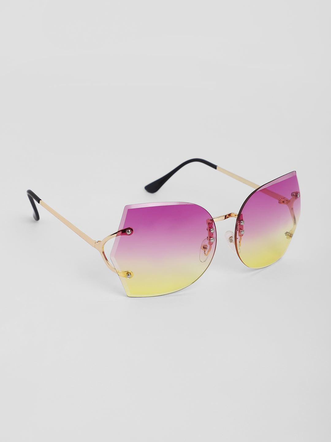 The Rave Butterfly Sunglasses - Fuschia Pink