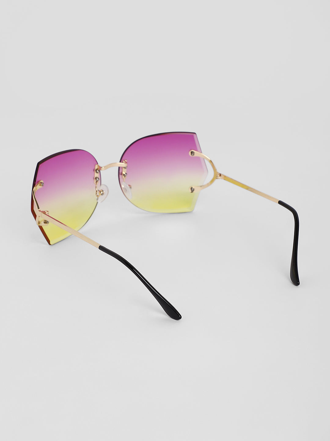 The Rave Butterfly Sunglasses - Fuschia Pink