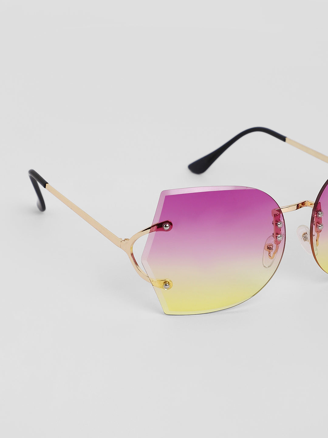 The Rave Butterfly Sunglasses - Fuschia Pink