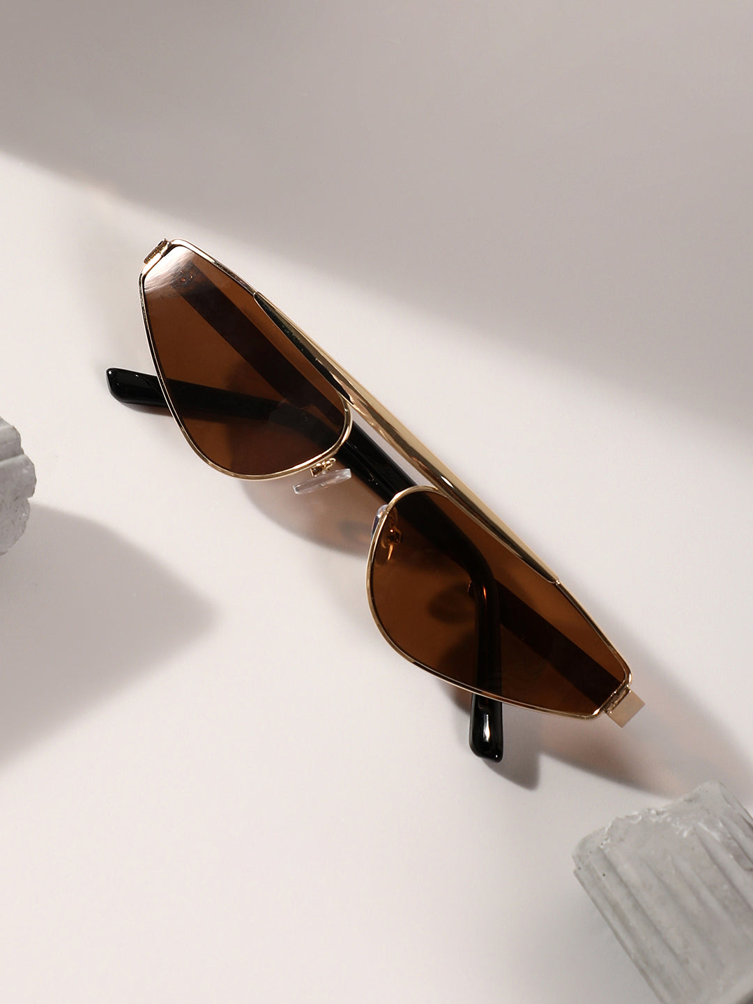 The Swish Cateye Sunglasses - Chocolate Brown