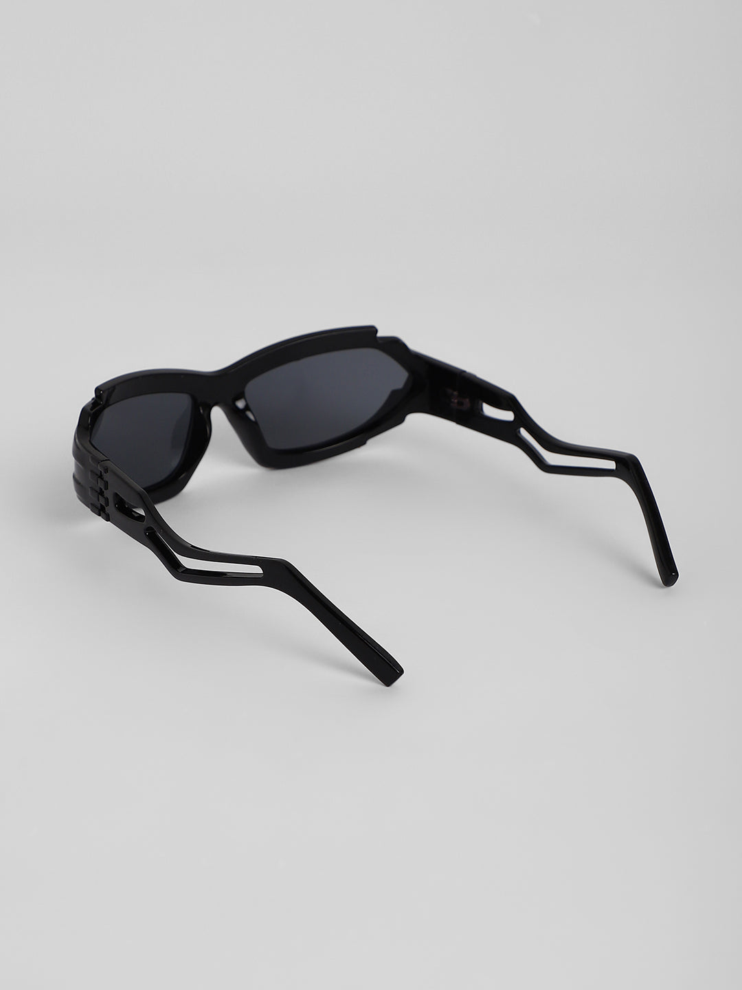 The Aspen Wrap Sunglasses - Onyx Black