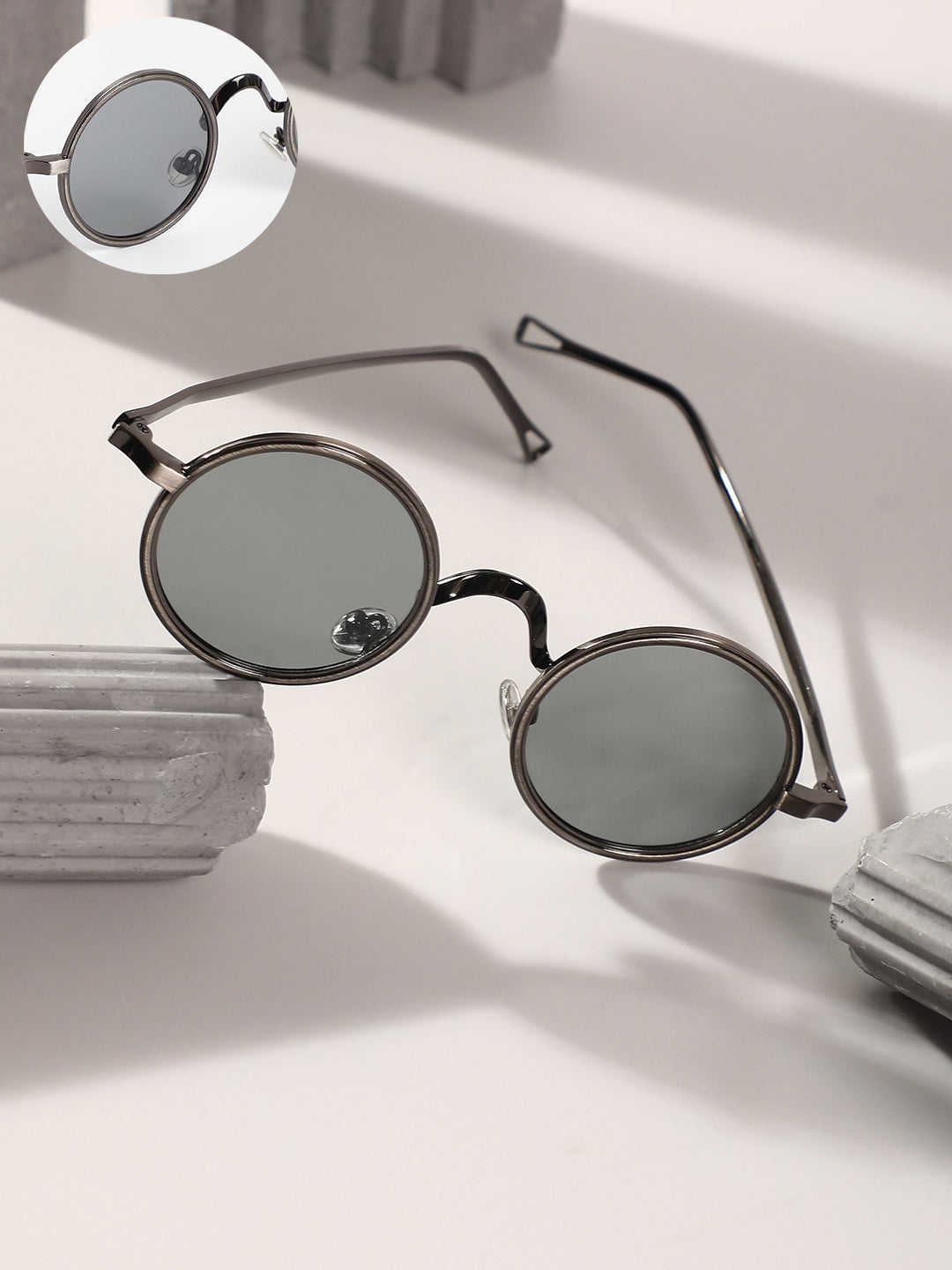 The Circuscore Round Sunglasses - Space Grey