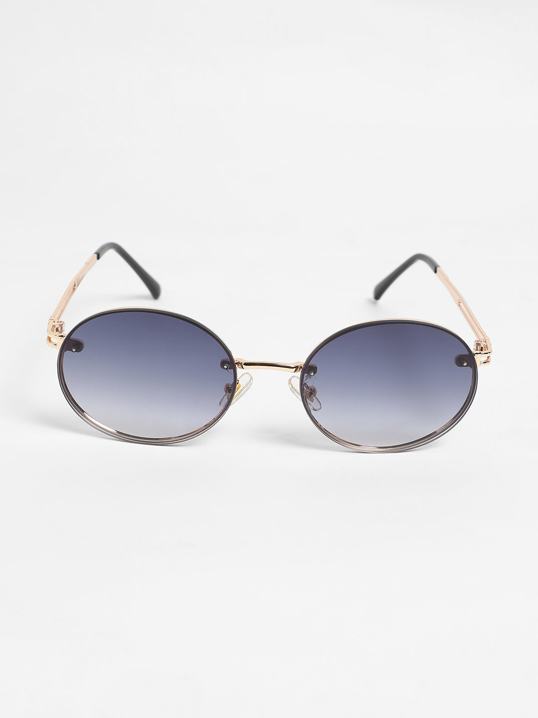 The Roma Oval Sunglasses - California Gold