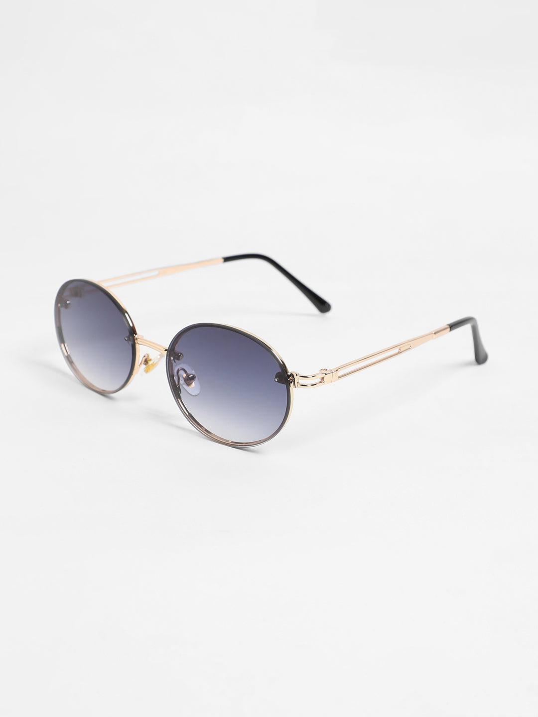 The Roma Oval Sunglasses - California Gold