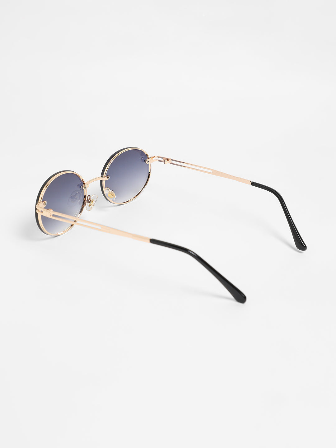 The Roma Oval Sunglasses - California Gold