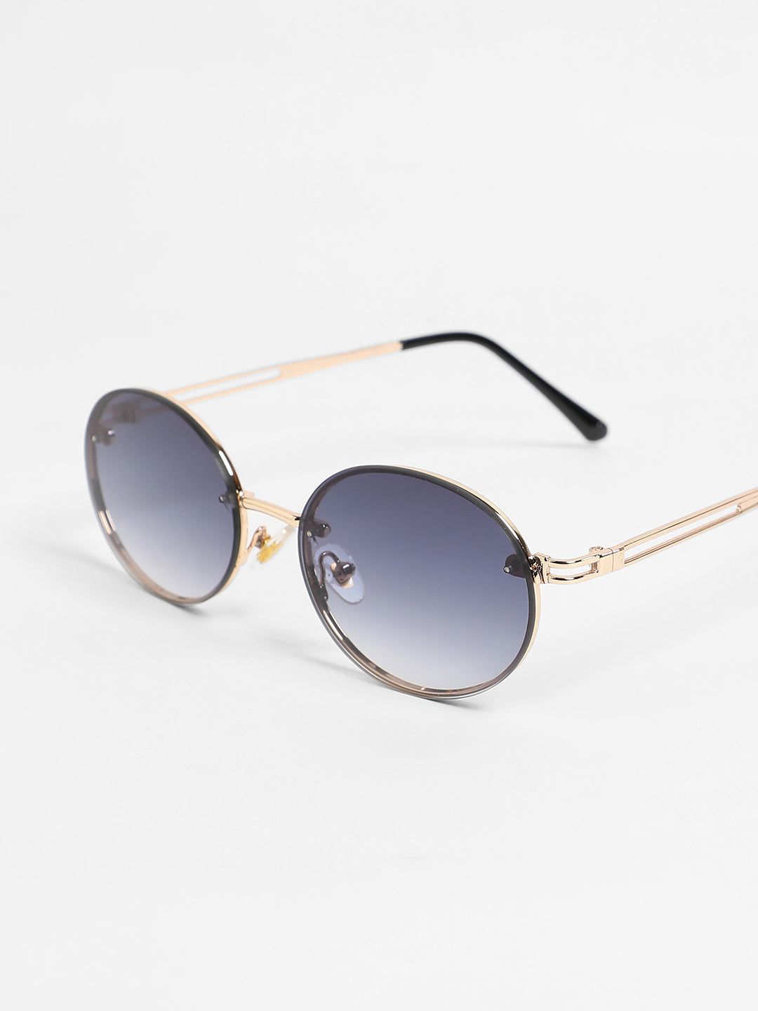 The Roma Oval Sunglasses - California Gold