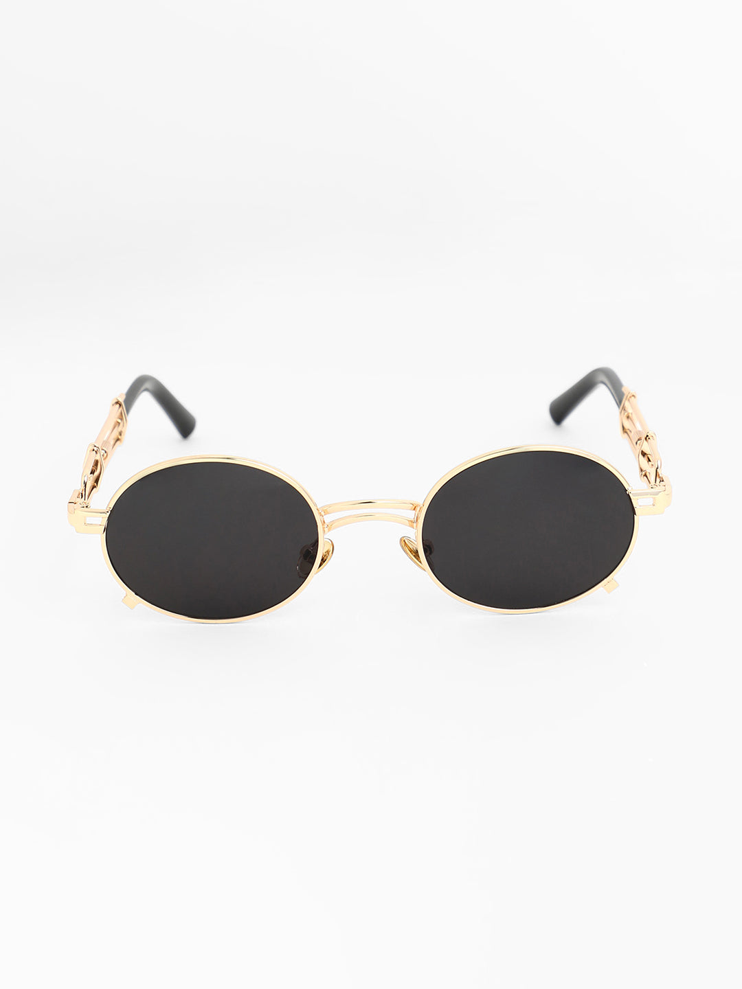 The Indie Round Sunglasses - Midnight Black