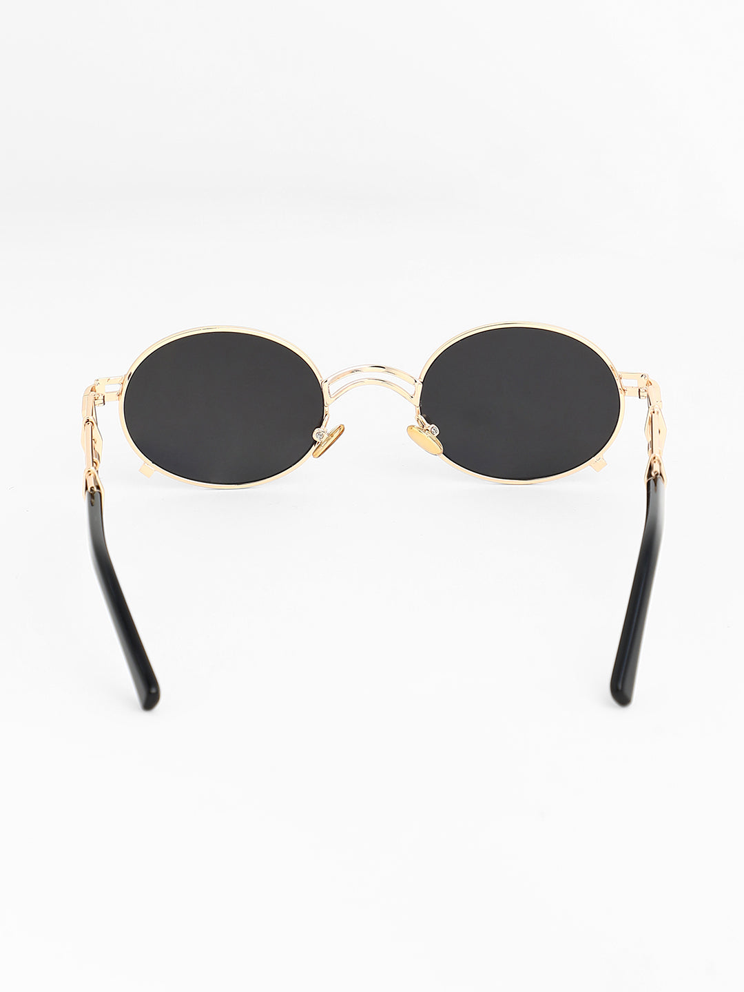 The Indie Round Sunglasses - Midnight Black