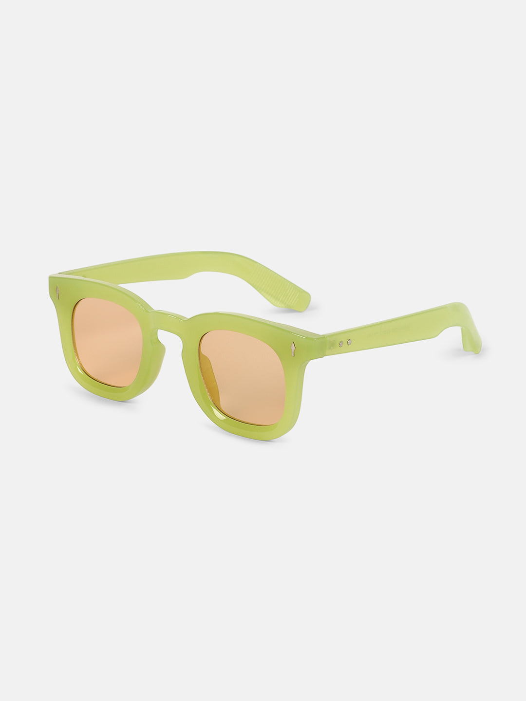 The Neon Pillow Wayfarer Sunglass - Lime Green