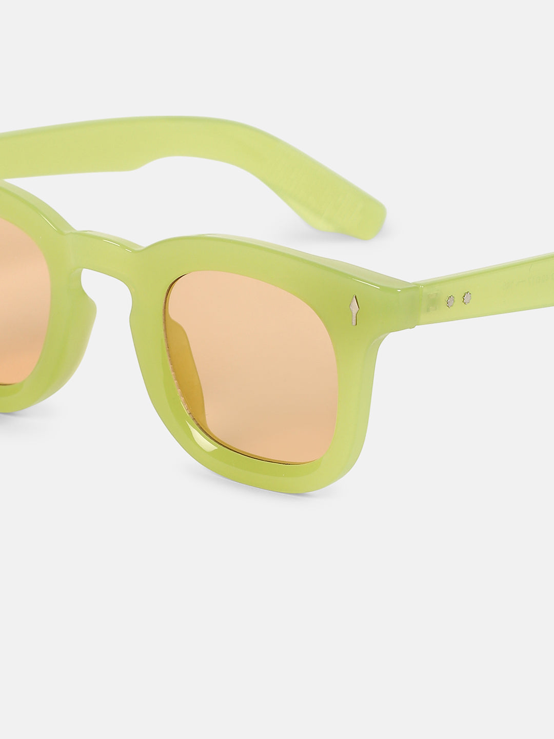 The Neon Pillow Wayfarer Sunglass - Lime Green