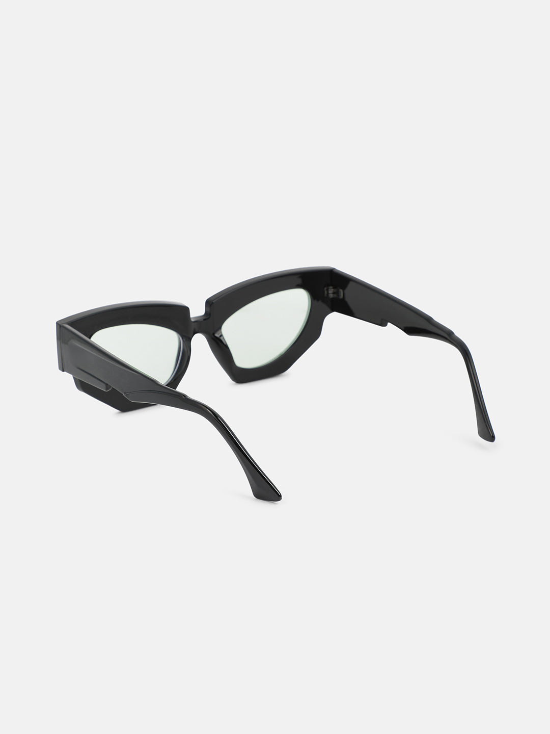 The Madame Cateye Sunglass - Onyx Black