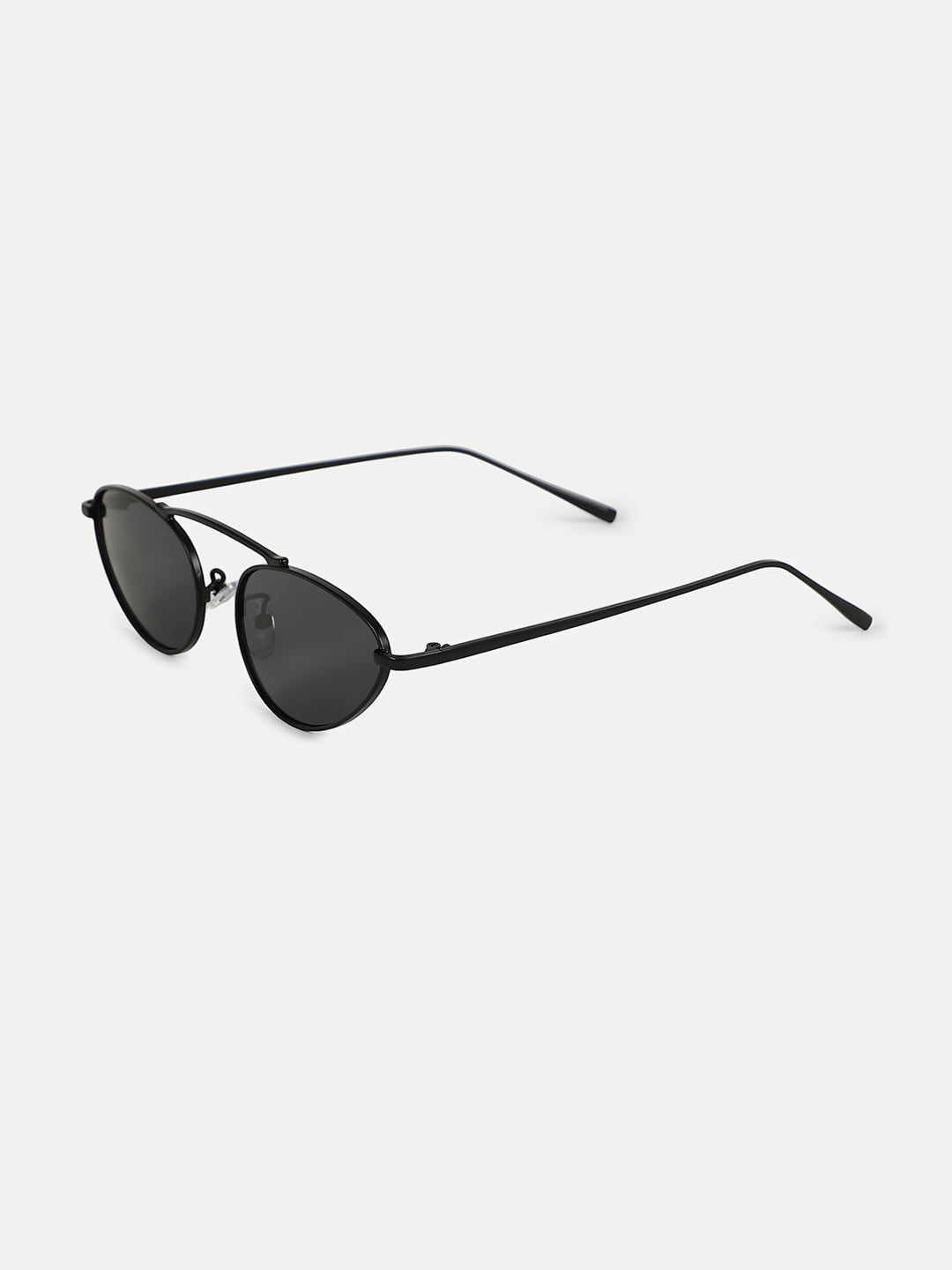 The Retro Malibu Cateye Sunglass - Onyx Black