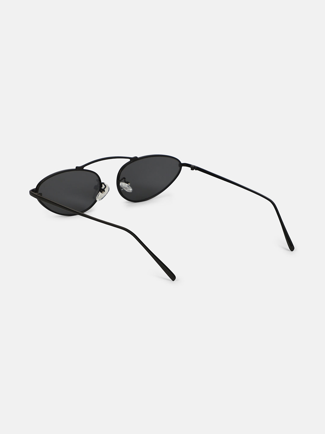 The Retro Malibu Cateye Sunglass - Onyx Black