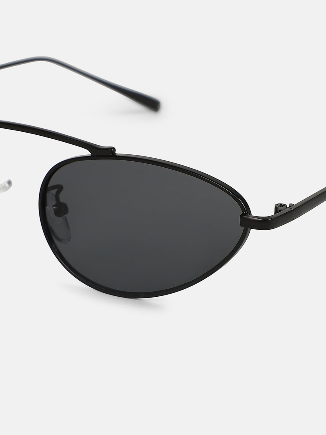 The Retro Malibu Cateye Sunglass - Onyx Black