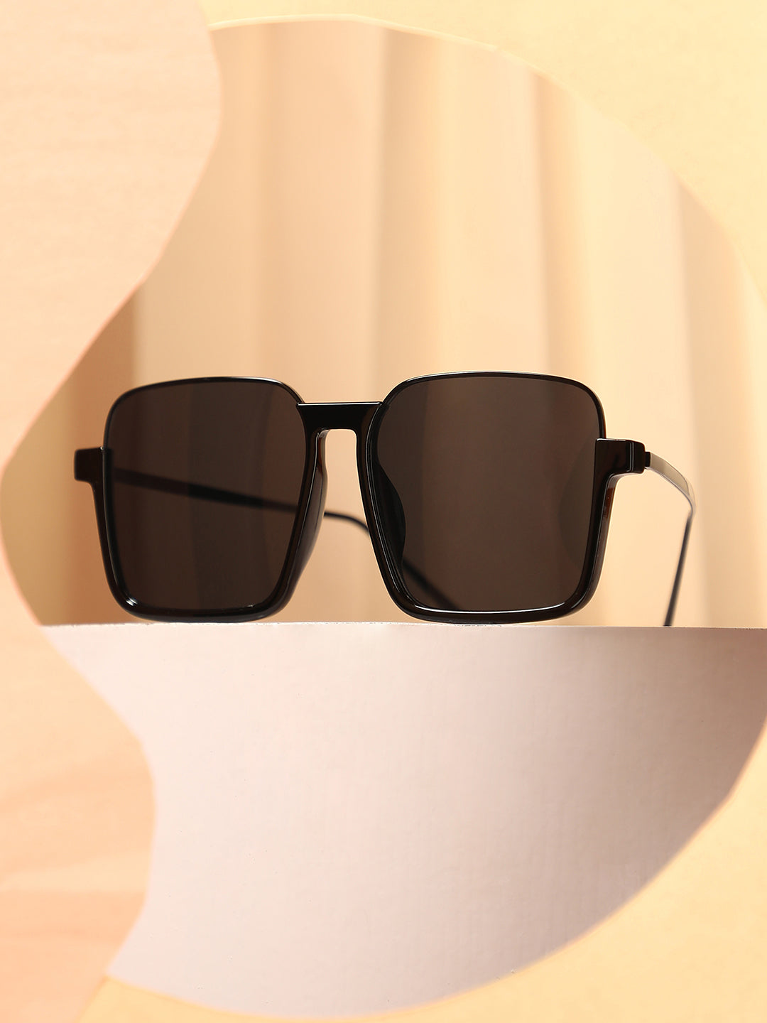 The Everyday Oversized Sunglass - Onyx Black