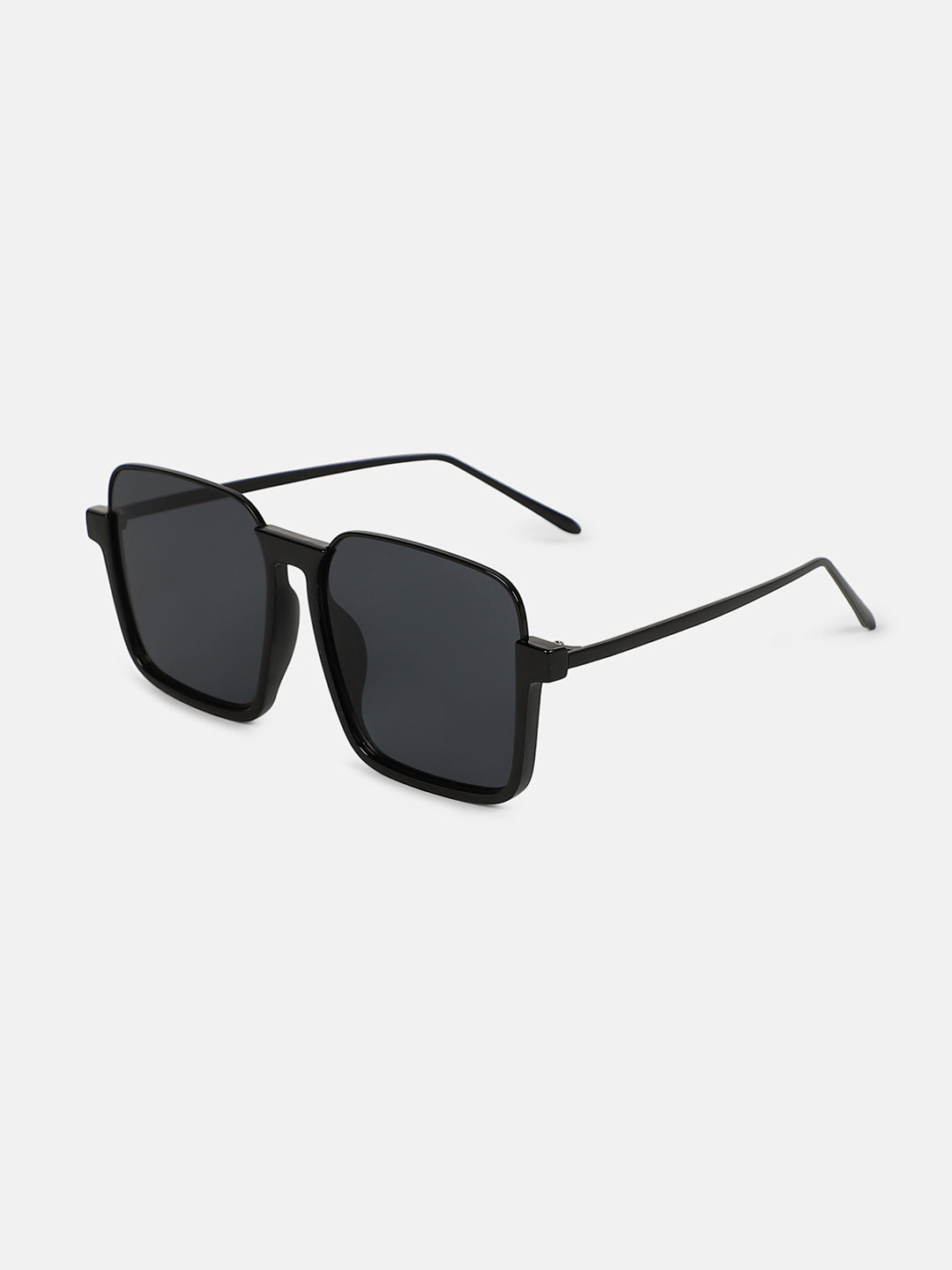 The Everyday Oversized Sunglass - Onyx Black