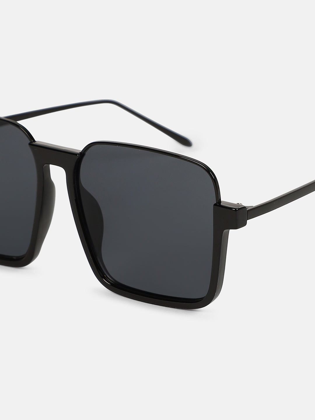 The Everyday Oversized Sunglass - Onyx Black