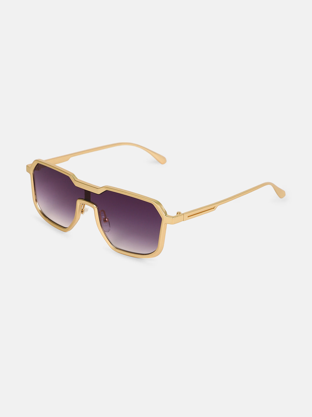 The Cyborg Wayfarer Sunglass - Amethyst Purple