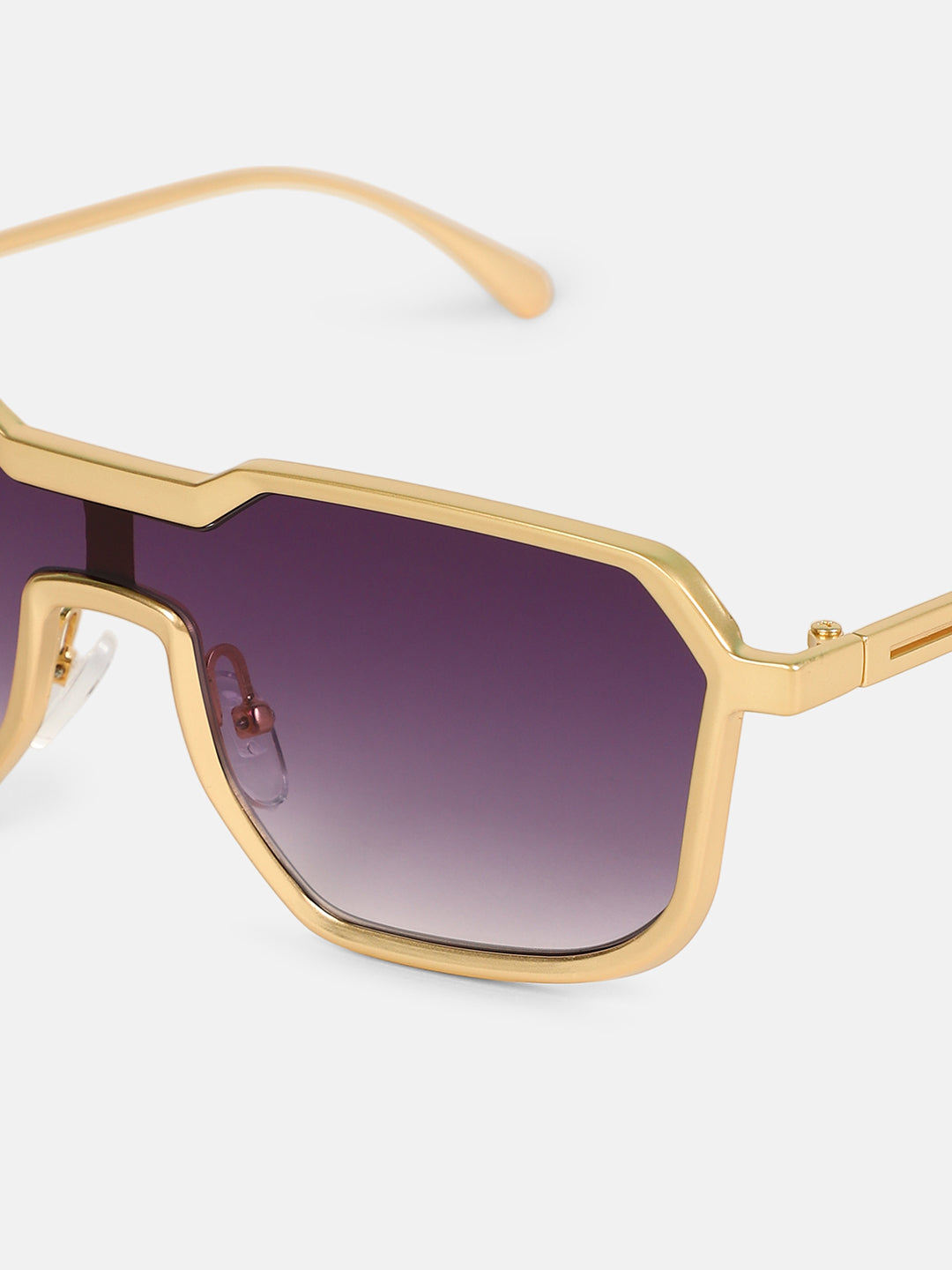 The Cyborg Wayfarer Sunglass - Amethyst Purple