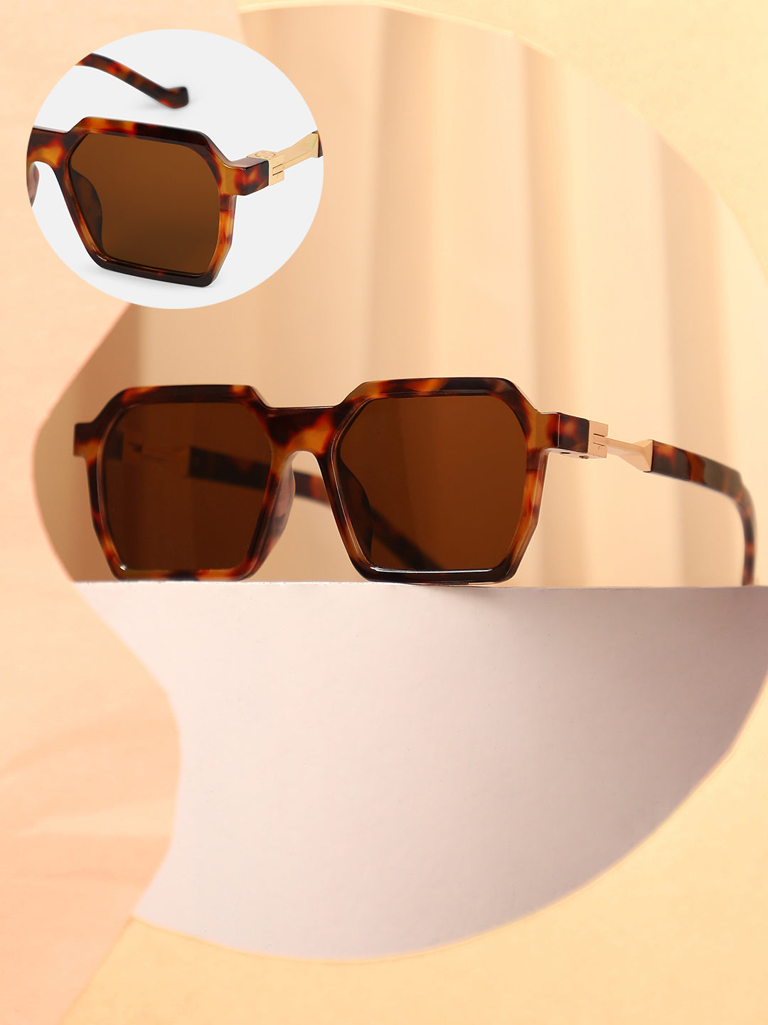 The Urban Tortoiseshell Wayfarer Sunglass - Coffee Brown