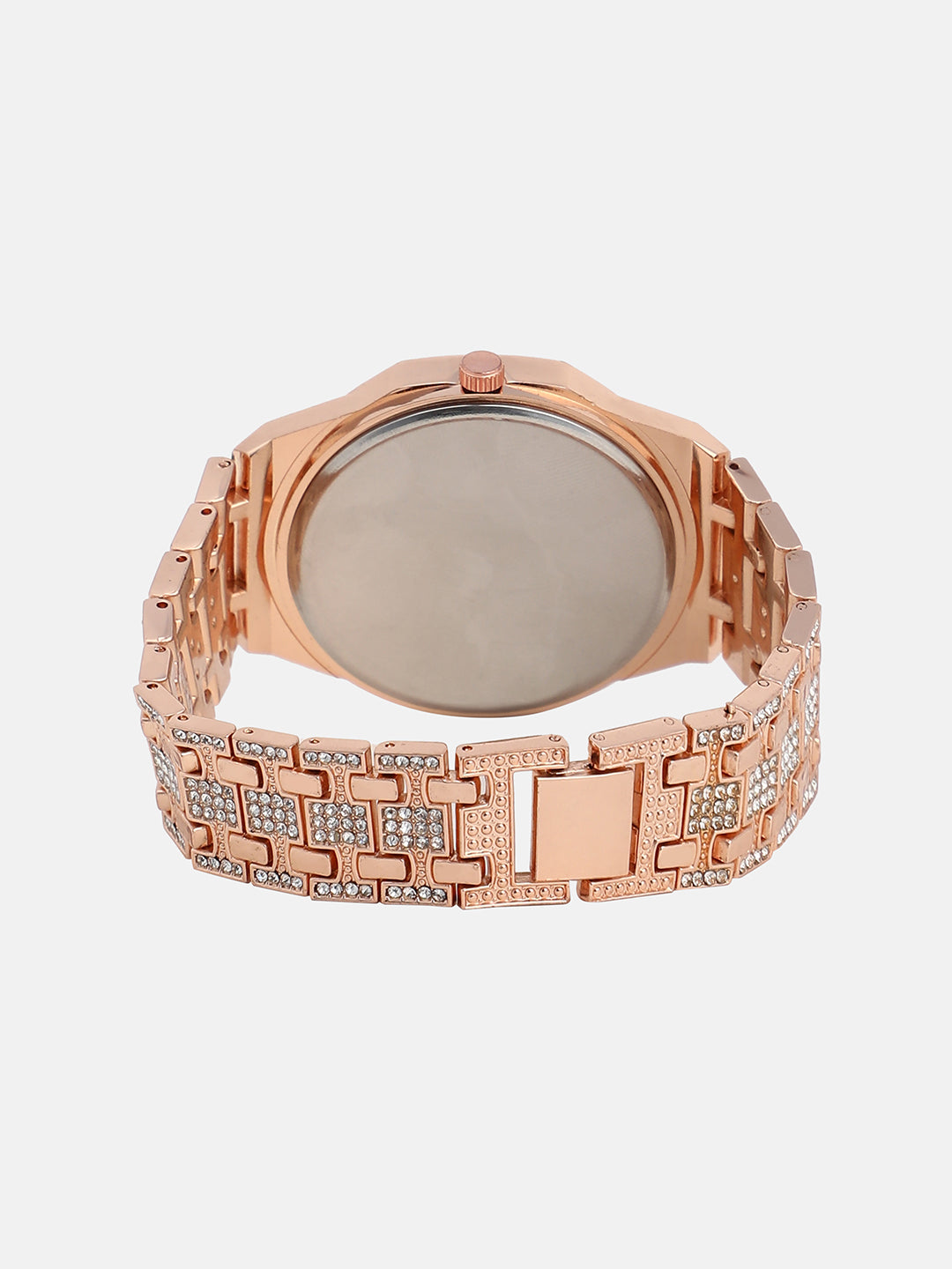 The Pompeii Round Watch - Rose Gold