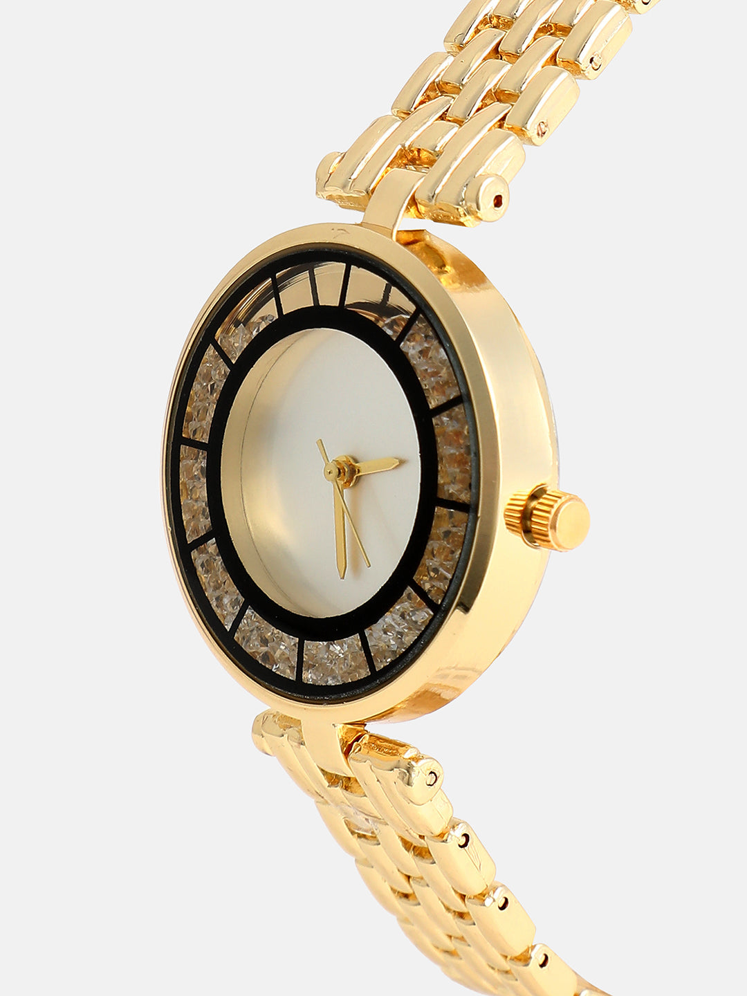 The Crystal Cluster Round Watch