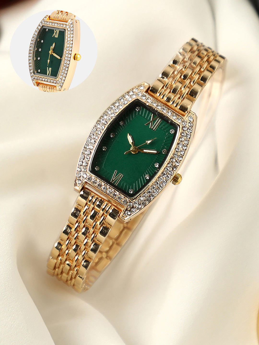 The Embellished Oblong Watch