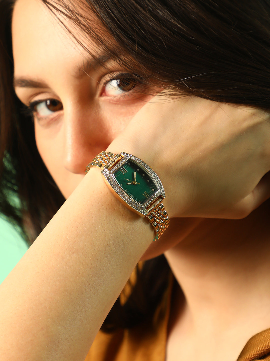 The Embellished Oblong Watch