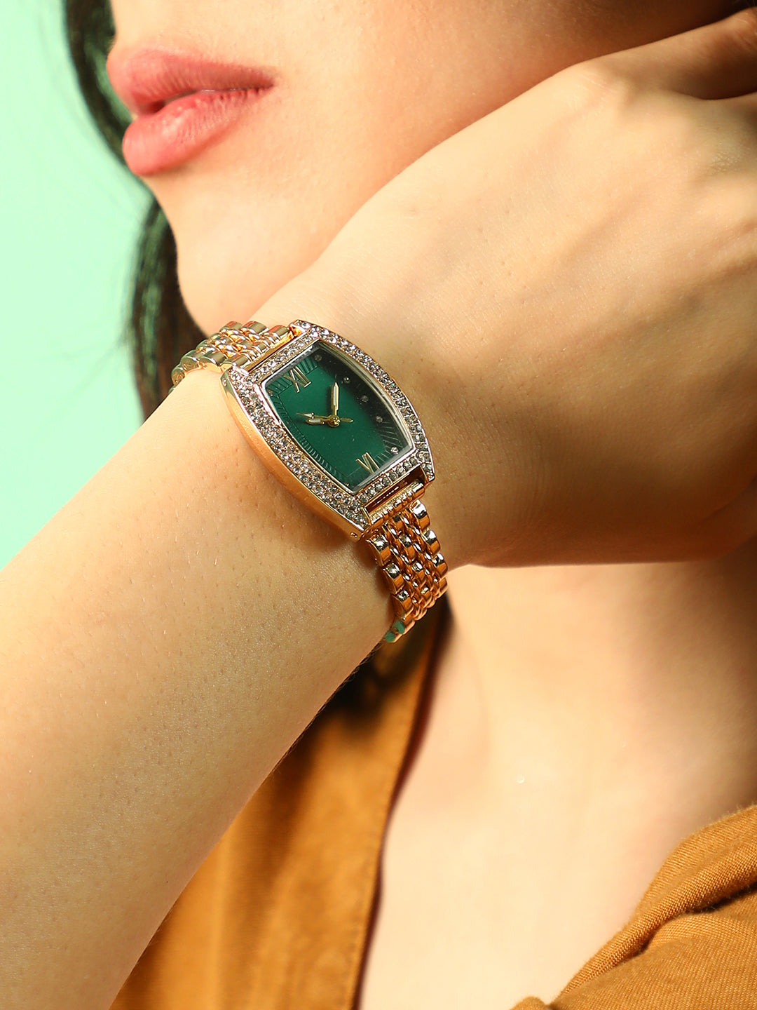 The Embellished Oblong Watch