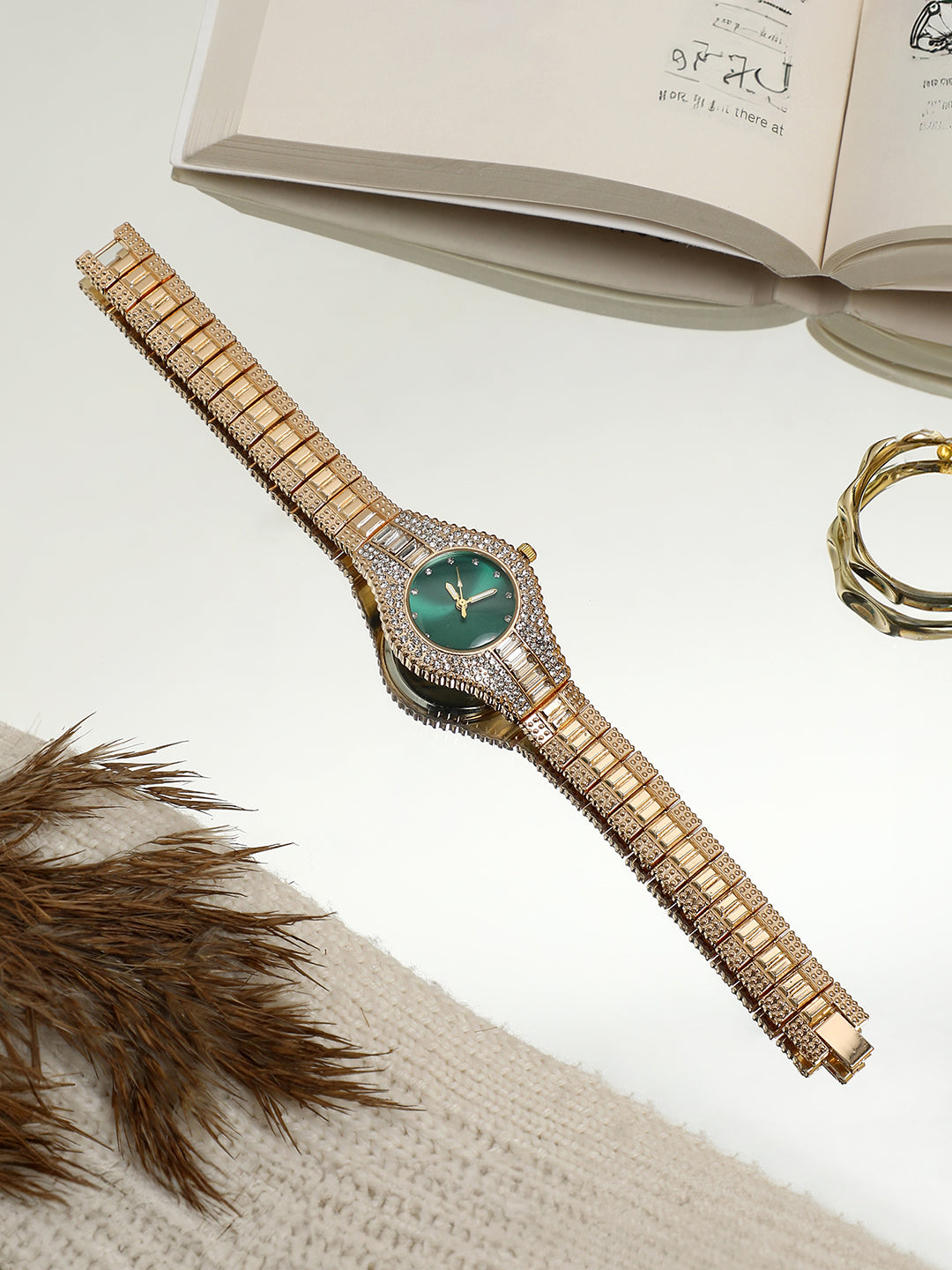 The Embellished Round Watch